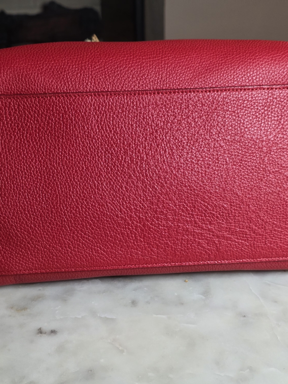 Authentic Coach Red Swagger Caryall With Dustbag & Cards - Picture 5 of 16